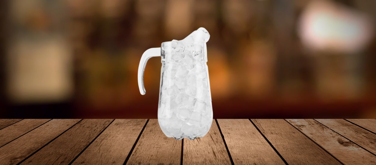 Eau filtrée en pression avec  ou sans rondelle de citron